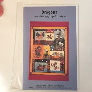 Dragon Quilt Pattern & Instructions New